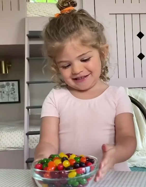 Thomas Rhett’s Daughter Melts Hearts With Candy Challenge