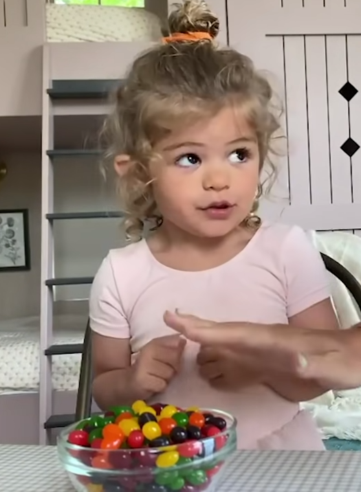 Thomas Rhett’s Daughter Melts Hearts With Candy Challenge