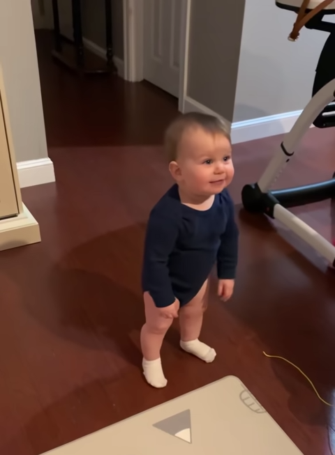 Baby Girl Has Adorably Intense Conversation With Daddy