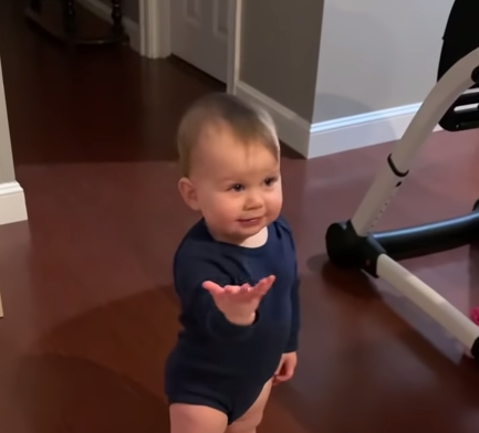 Baby Girl Has Adorably Intense Conversation With Daddy