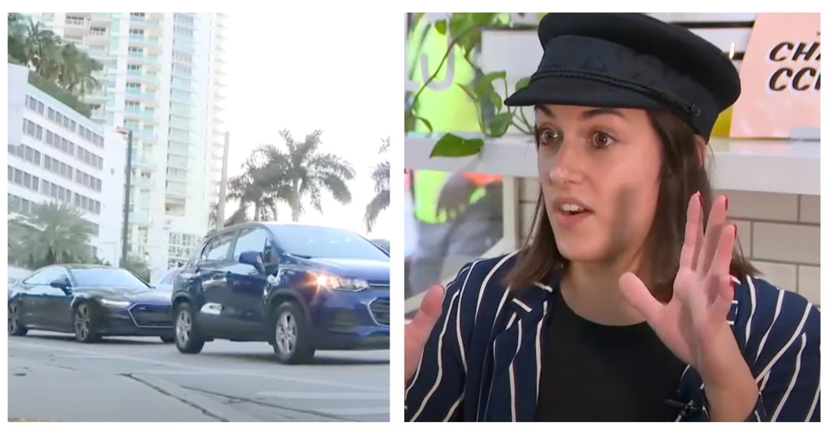 Driver spots pregnant woman pulled over knowing full well she needs to