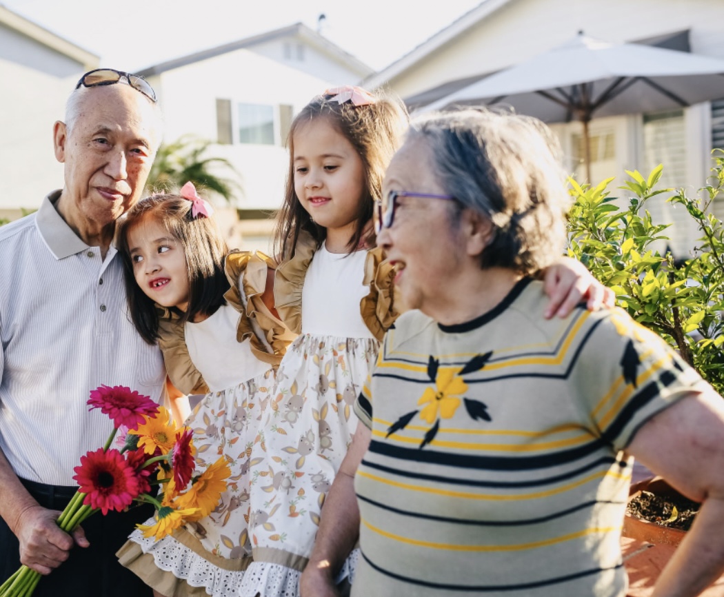 Studies show one of the greatest gifts for kids is grandparents who show up