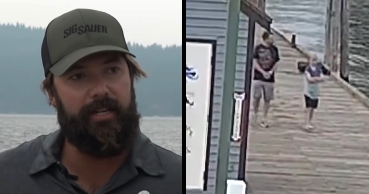 Parasail staff swoops in and saves boy from attempted kidnapping