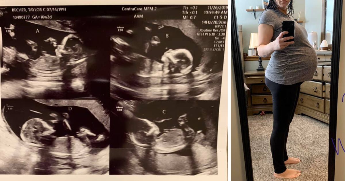 Lucky Minnesota couple rare identical quadruplets